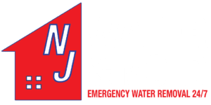 A red and white logo for water & more.