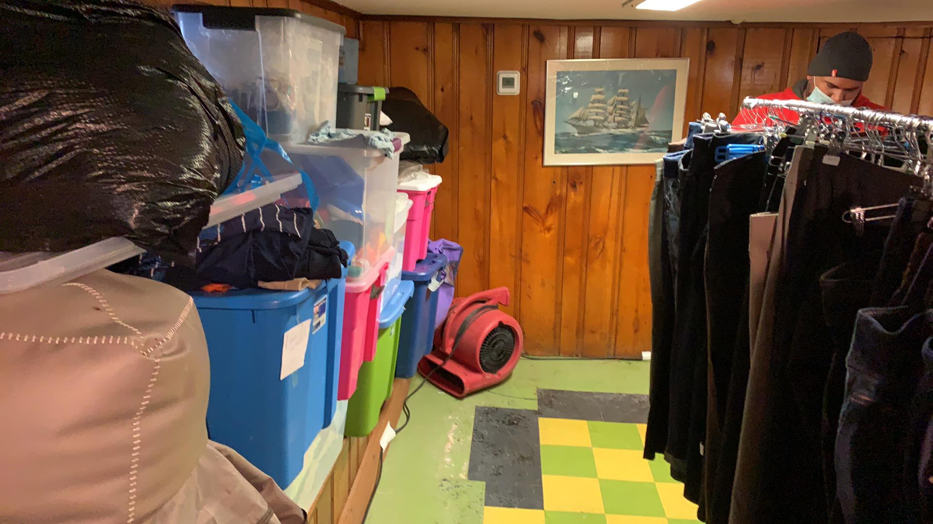 Basement water damage restoration in Cliffside Park NJ