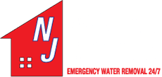 A red and white logo for water & more.